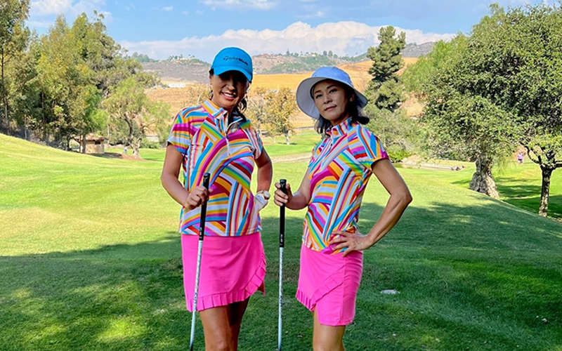 Matching Golf Outfits For Couples. Golf's Favorite His & Hers